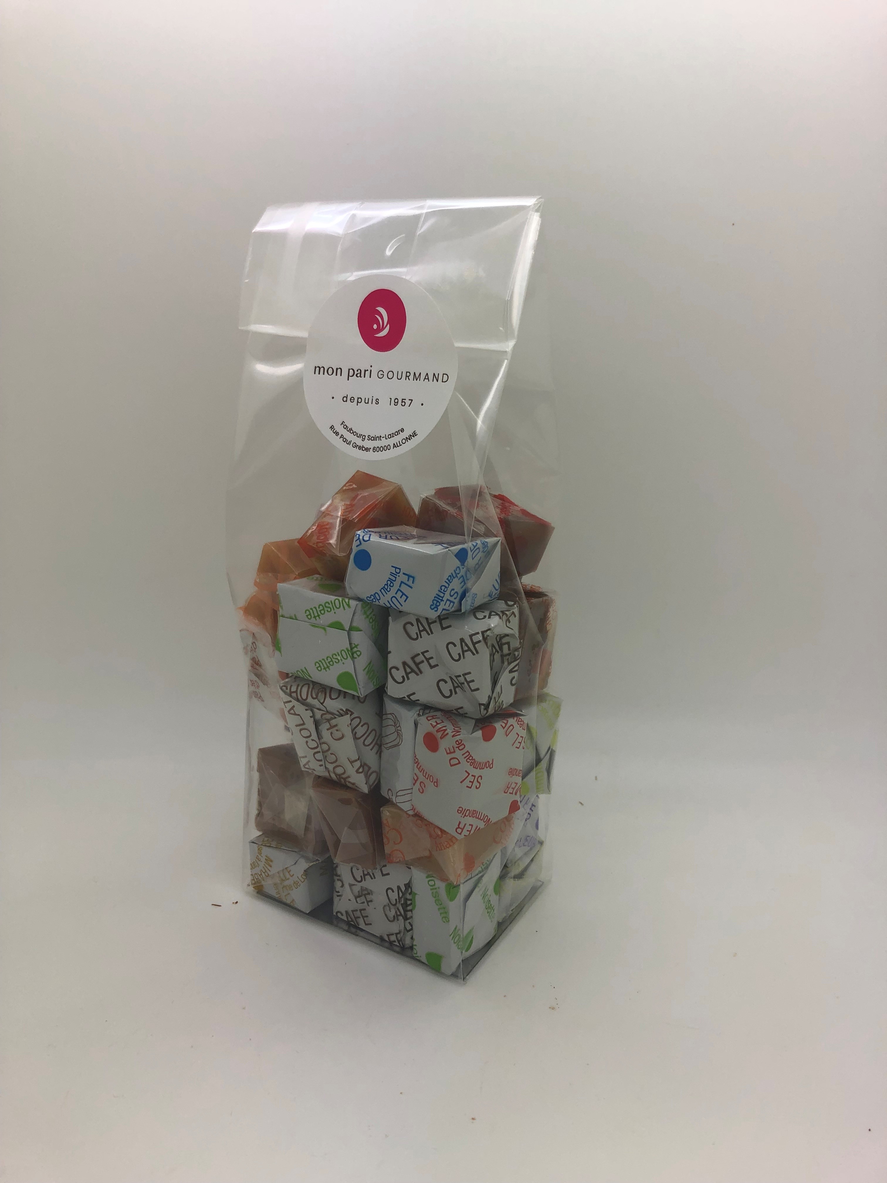 Sachet caramels assortis