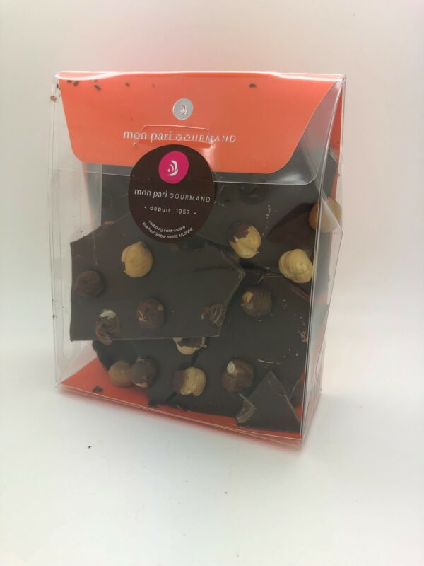 Eclats noisettes et chocolat au lait