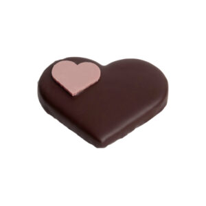 Bouchée Coeur praliné Noir