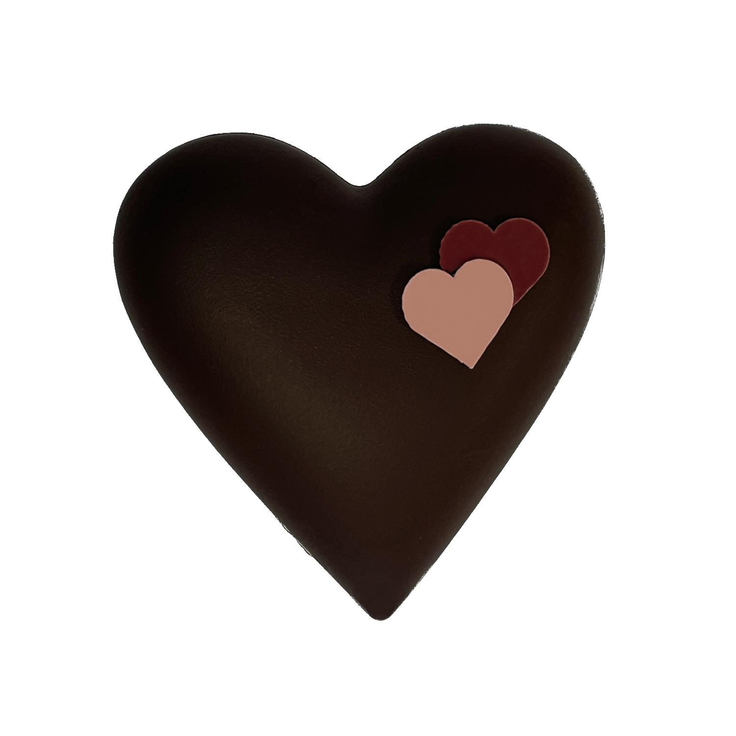 Coffret Coeur tendre garni 100g Noir