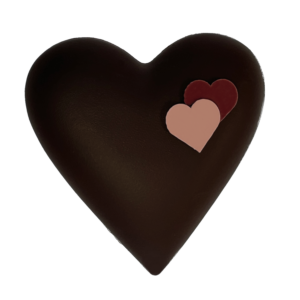 Coffret Coeur tendre garni 300g Noir
