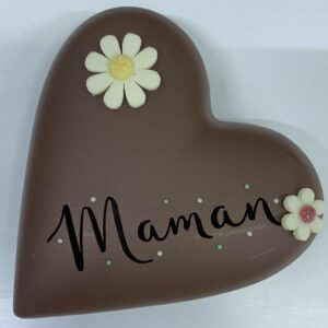 Moulage Coeur tendre garni 300g Lait/Noir