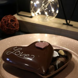 Coeur chocolat GM Saint Valentin