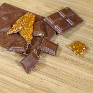 Tablette chocolat nougatine