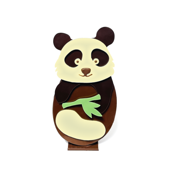 Moulage Panda en chocolat